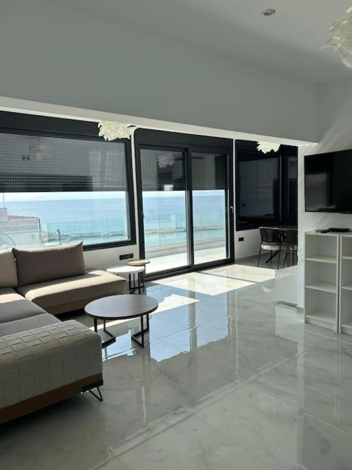 Ferienwohnung Panorama Penthouse Nea Kallikrateia Exterior foto