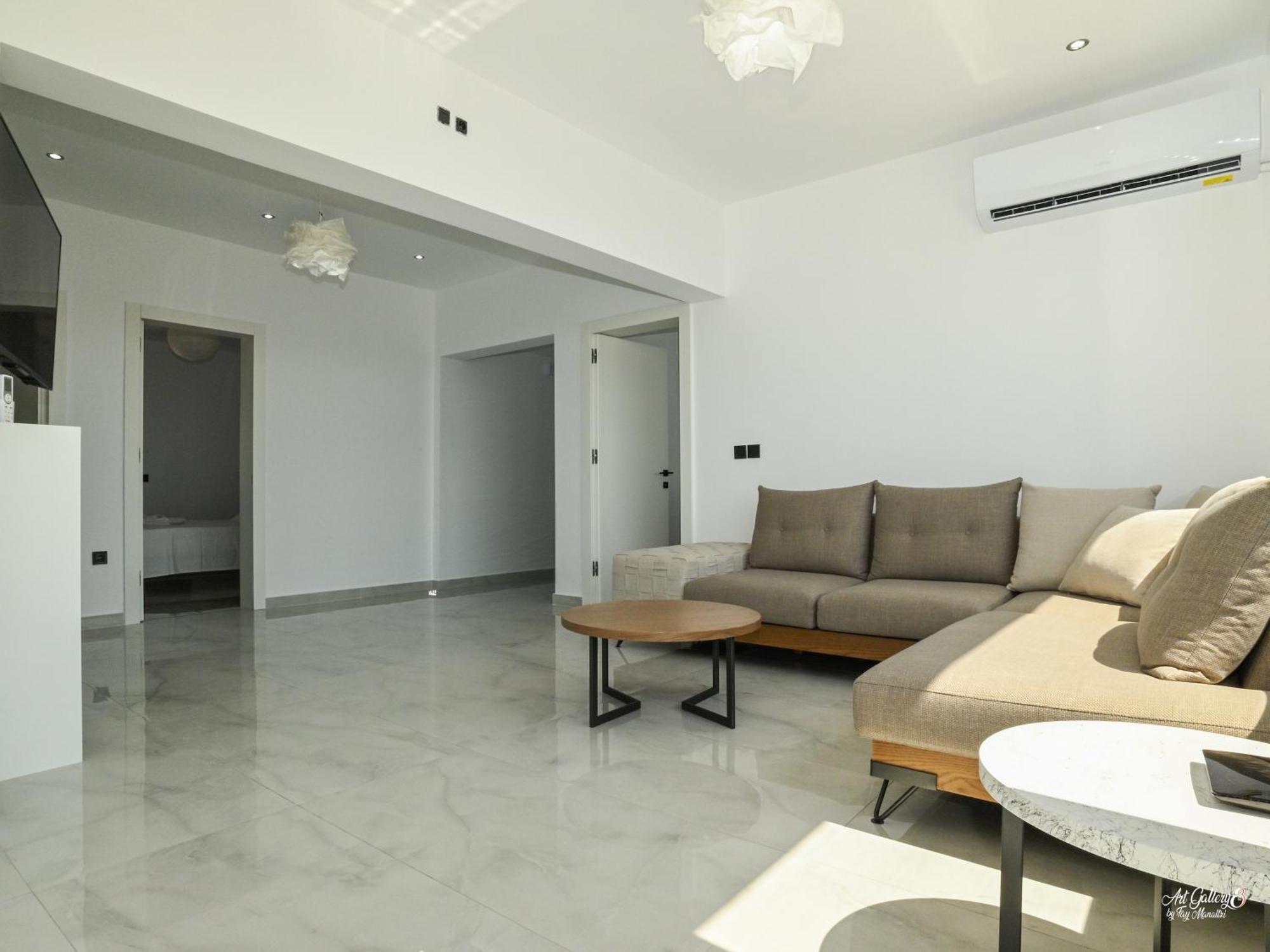 Ferienwohnung Panorama Penthouse Nea Kallikrateia Exterior foto