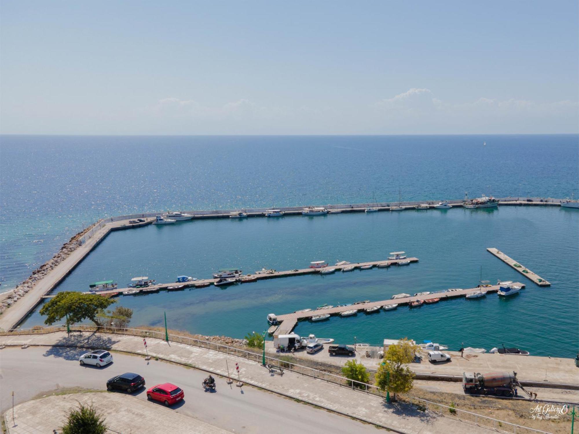 Ferienwohnung Panorama Penthouse Nea Kallikrateia Exterior foto